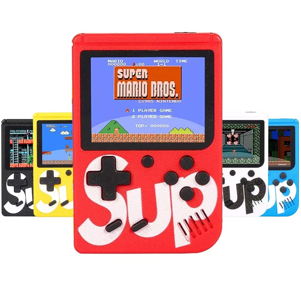 SUP Game Box - 8-bit Retro TV Game - Black, White, Yellow, Clear Black, Clear White