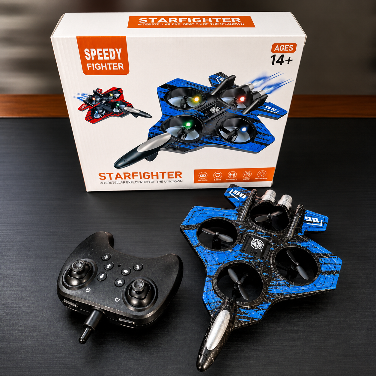 JF-17 Remote Control Aircraft/Plane/Jet RC Drone Plane for Kids & Adults | 2.4GHz High Speed Flying Toy | USB Rechargeable Indoor Outdoor RC Jet with Easy Controls | Best Gift for Boys & Girls