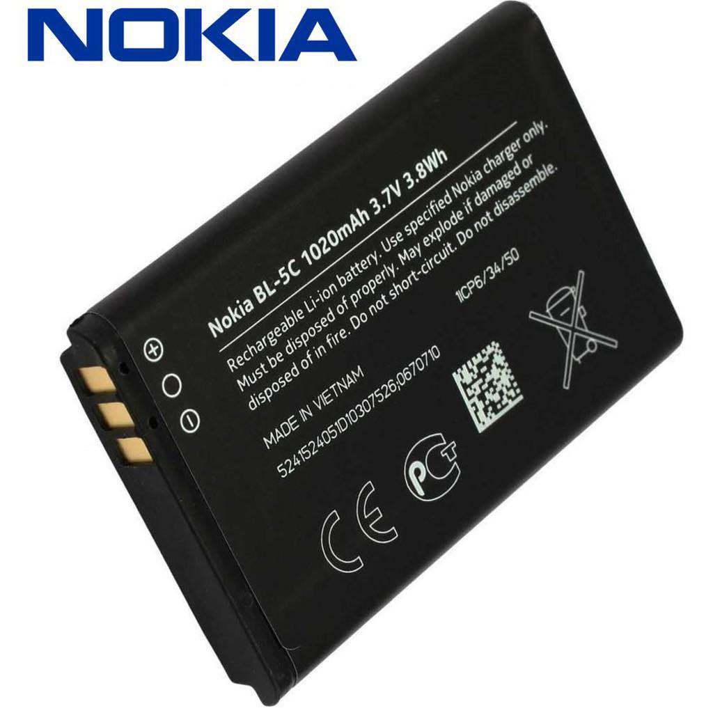 Nokia battery BL 5C for Nokia small models (1050MAH)