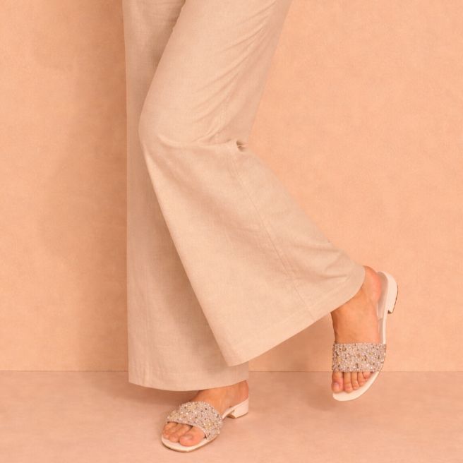 Soft Cotton Palazzo for Women | Plain Cotton Palazzo Trouser | Summer Palazzo Pants Pakistan | Non See Through | XS–3XL