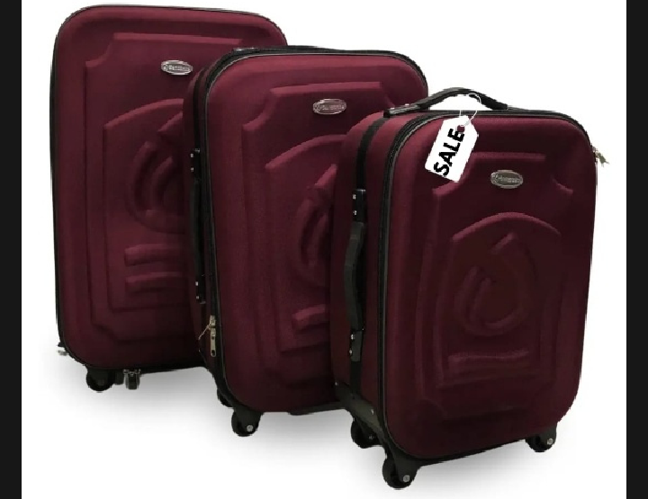 Best Pricing 3pcs 20" 24" 28" Luggage Set | 4 Wheel Suitcase without trolley | Best Suitcase S...
