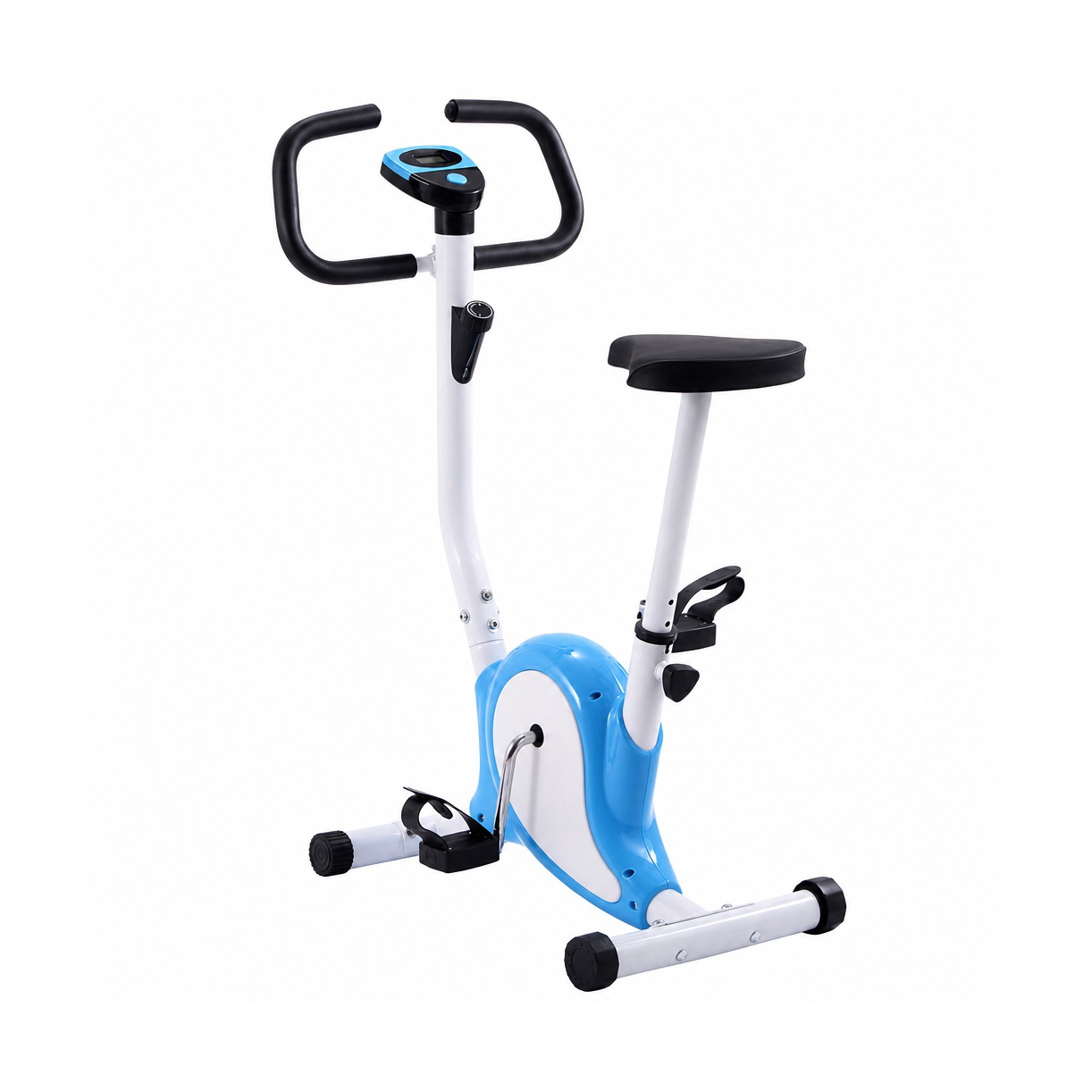 Cardio Exercise Indoor Training Bike With Digital Meter For Home Gym Use