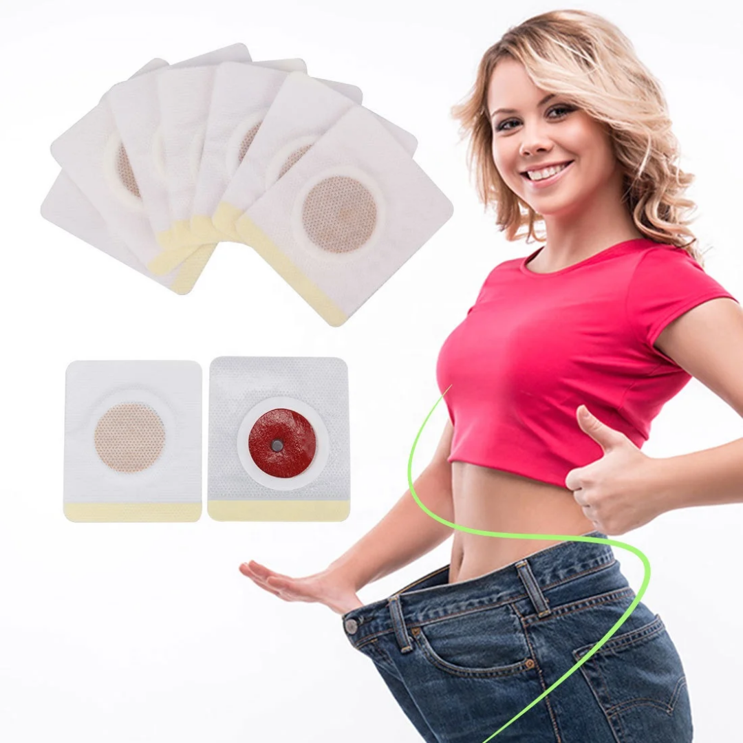 Slimming Patches for Fast Weight Loss – Natural Herbal Belly Fat Burner, Navel Sticker for Men & Women, Waist Shaping & Body Slimming – 10 Pcs