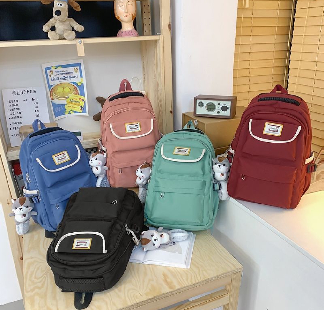 College Style Backpack Big Girls Bag