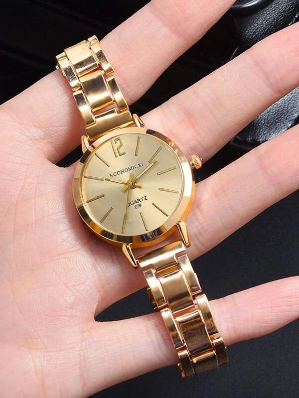 Watch - Fashion Square Watch Women Silver Watches Stainless Steel Band Quartz Wristwatches Ladies with bracelet set | Round watch | Rectangular Watch