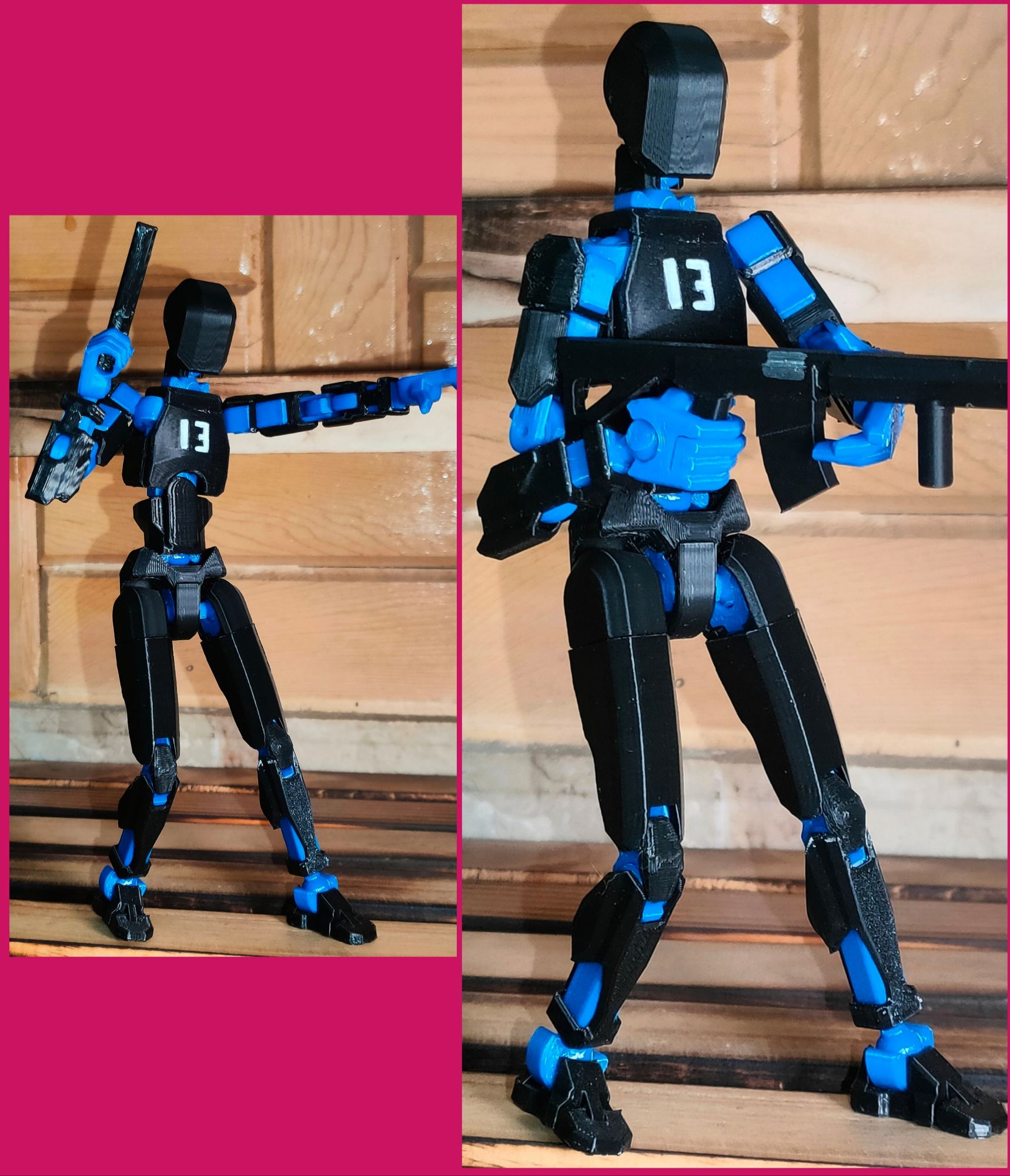 Action Toy Figure Dummy Titan 13 Articulated posable Assembled Large Size