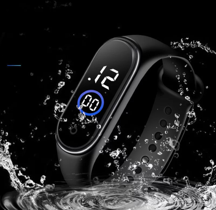 Touch LED Bracelet Digital Watch For Boys and Girls Kids Waterproof Sport Watch price in Pakistan