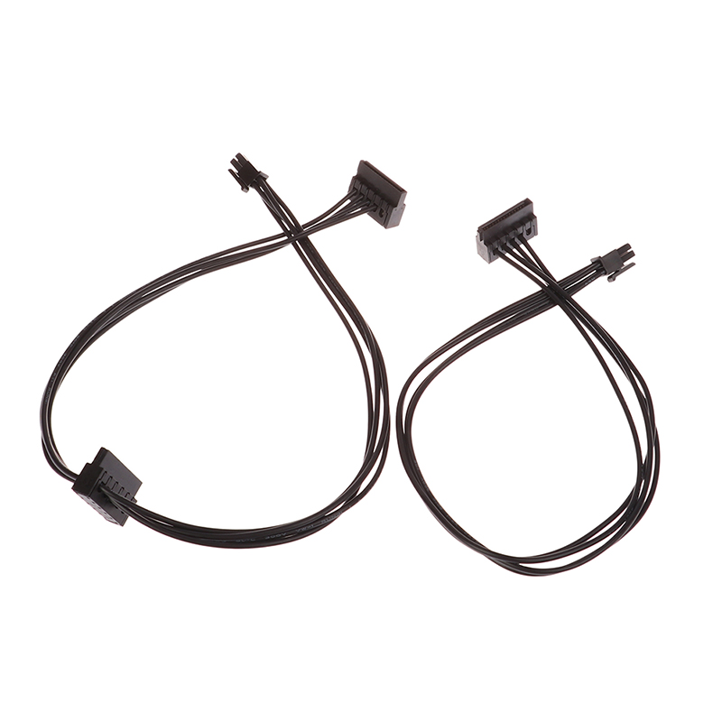 35cm Mini 4pin To SATA Power Supply Cable For Computer Main Board Interface Small 4Pin To 1/2/3 Port SATA SSD Power Supply Cable