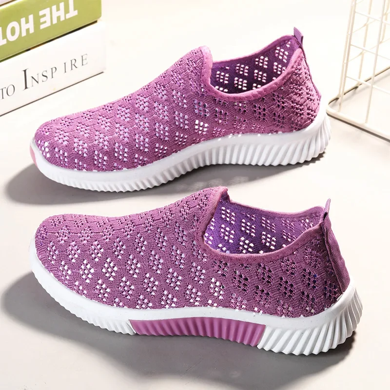 Tenis Feminino 2025  Fashion Air Mesh Women Tennis Shoes Gym Sports Shoes Female Breathable Soft Sole Casual Sneakers