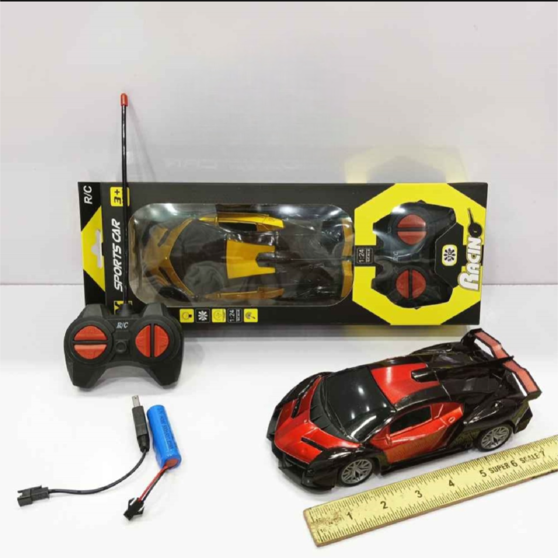 R/C Rechargable Kids Car Toy for Boys RC Racing Car High Speed Racing Cars Off Road ...