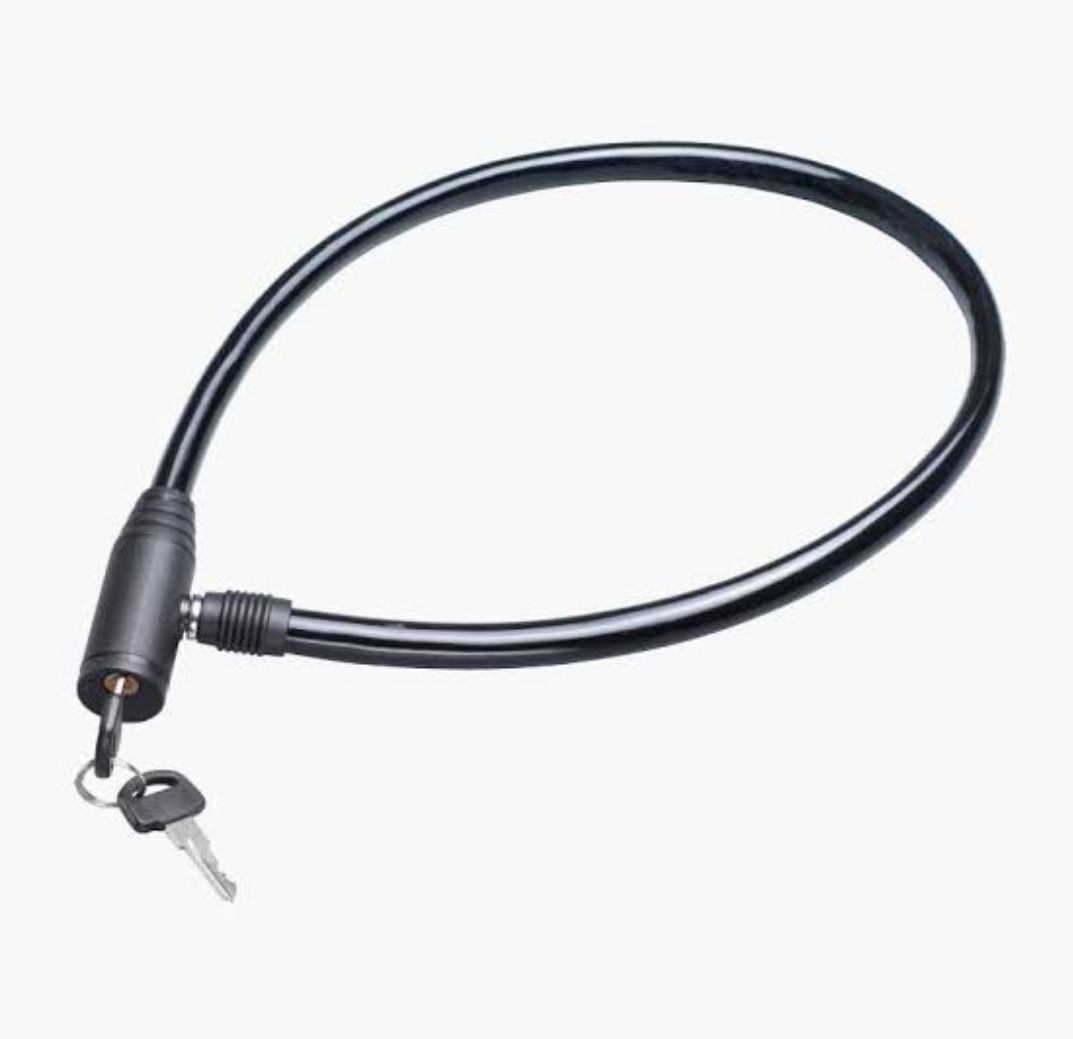 Bike.Cycle Safety Anti-Theft Steel Wire Lock Portable Security Lock With 2 Keys Cycle Lock
