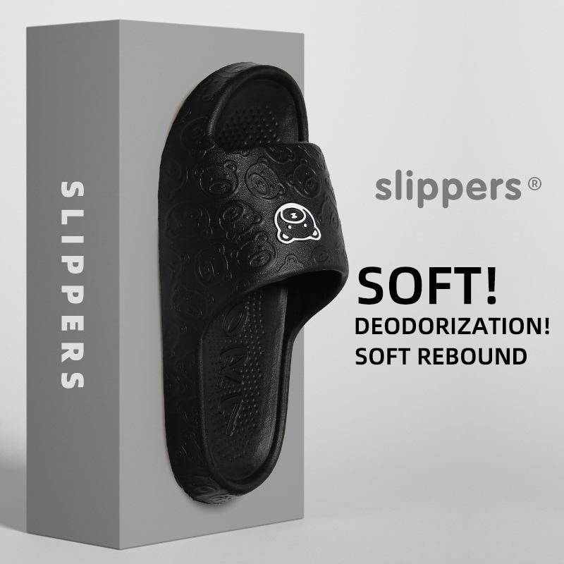 Non-Slip Slippers for Women Outer Wear 2024 New Indoor Home Sandals Female Summer Eva
