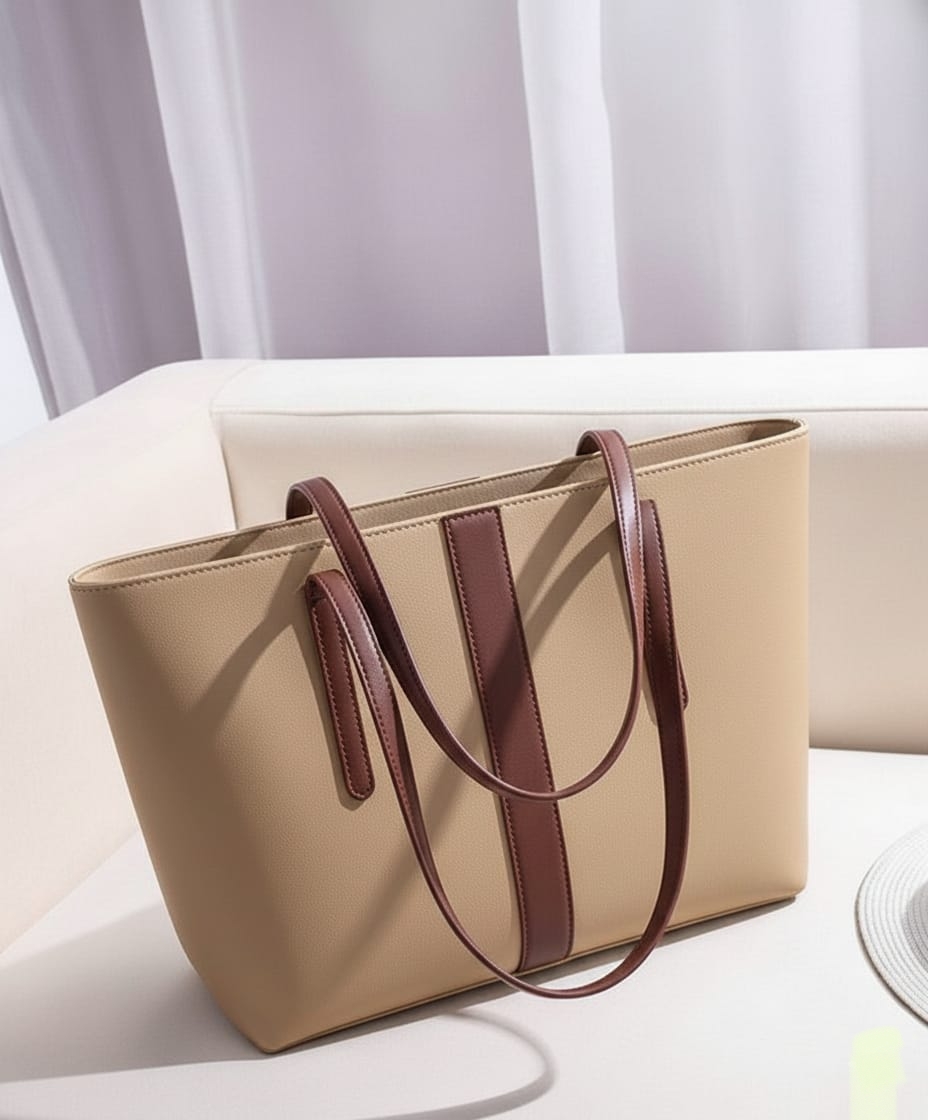 Premium Women Hand Bag – Elegant Tote Style Purse with Large Space for Office Work & Everyday Use