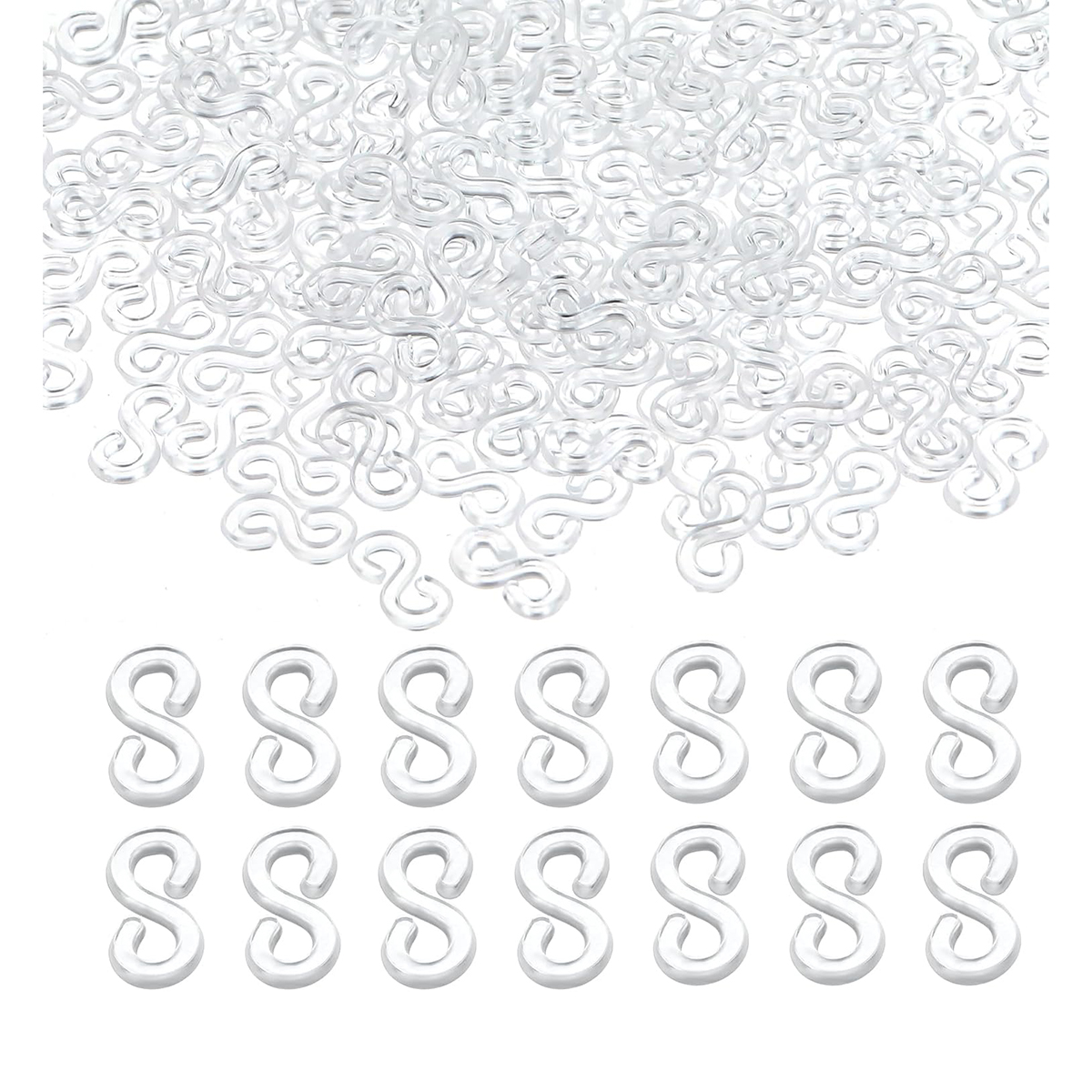 S-CLIPS FOR LOOM RUBBER BAND (250 PCS)