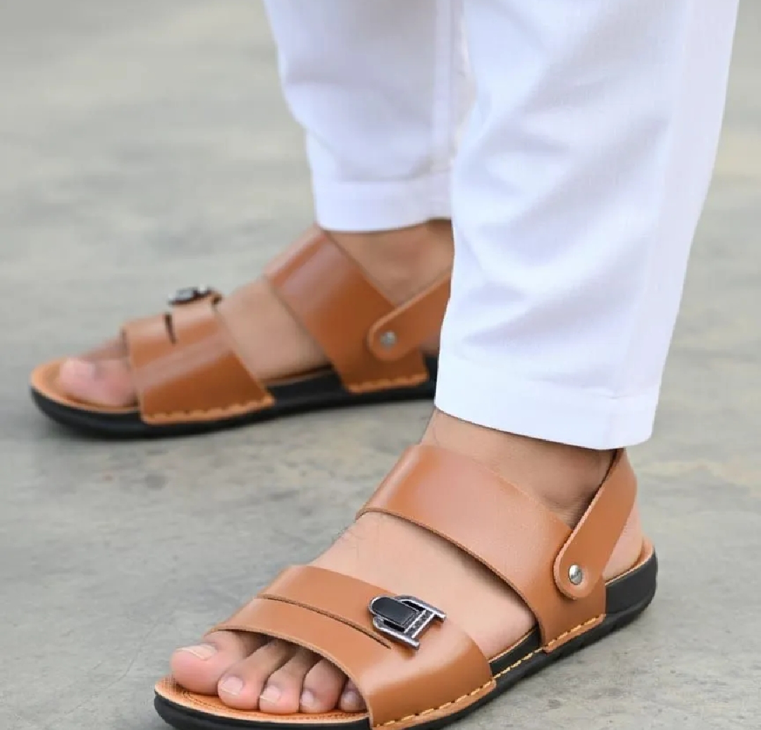 Premium Men Sandals Soft Cushion Sole Comfortable Walking Shoes Anti-Skid Lightweight Durable Summer Beach Casual Wear Slippers