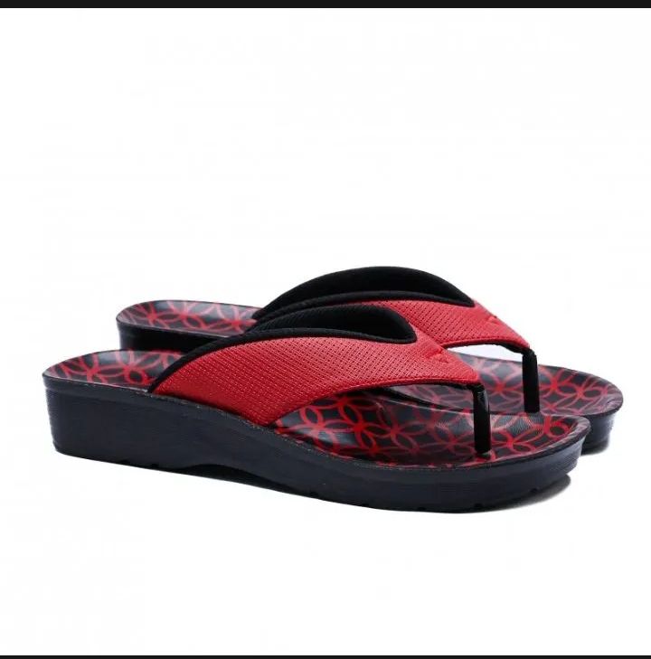 Synthetic Leather Wedge Sandals & Comfy Flip Flops for Women ZeeSoft Women PU Leather Slippers & chappals