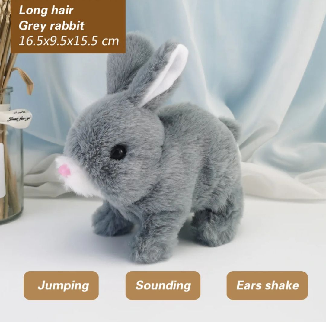 walking Rabbit Toy For kids Robot Rabbit Toy  Best Gift For Kids Battery Operated Rabbit Toy