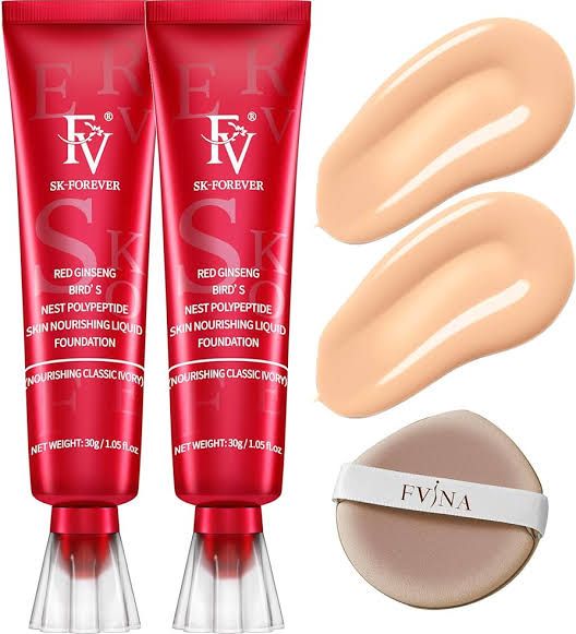 FV liquid Foundation Red Tube Polypeptide Skin Nourishing Foundation Licu