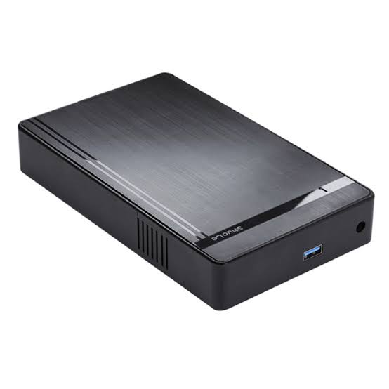 3.5 Inch HDD Case Portable SATA Hard Drive HDD Enclosure Box For Desktop Computer PC Hard Disk SATA to USB Drive Box 1TB 2TB 4TB 8TB External Storage HDD Enclosure High Speed Super Fast Data Transfer Mobile OTG Supported Laptop Desktop PC