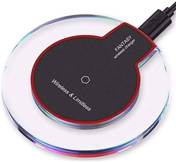 Fantasy wireless charger for mobile 2A Transparent body