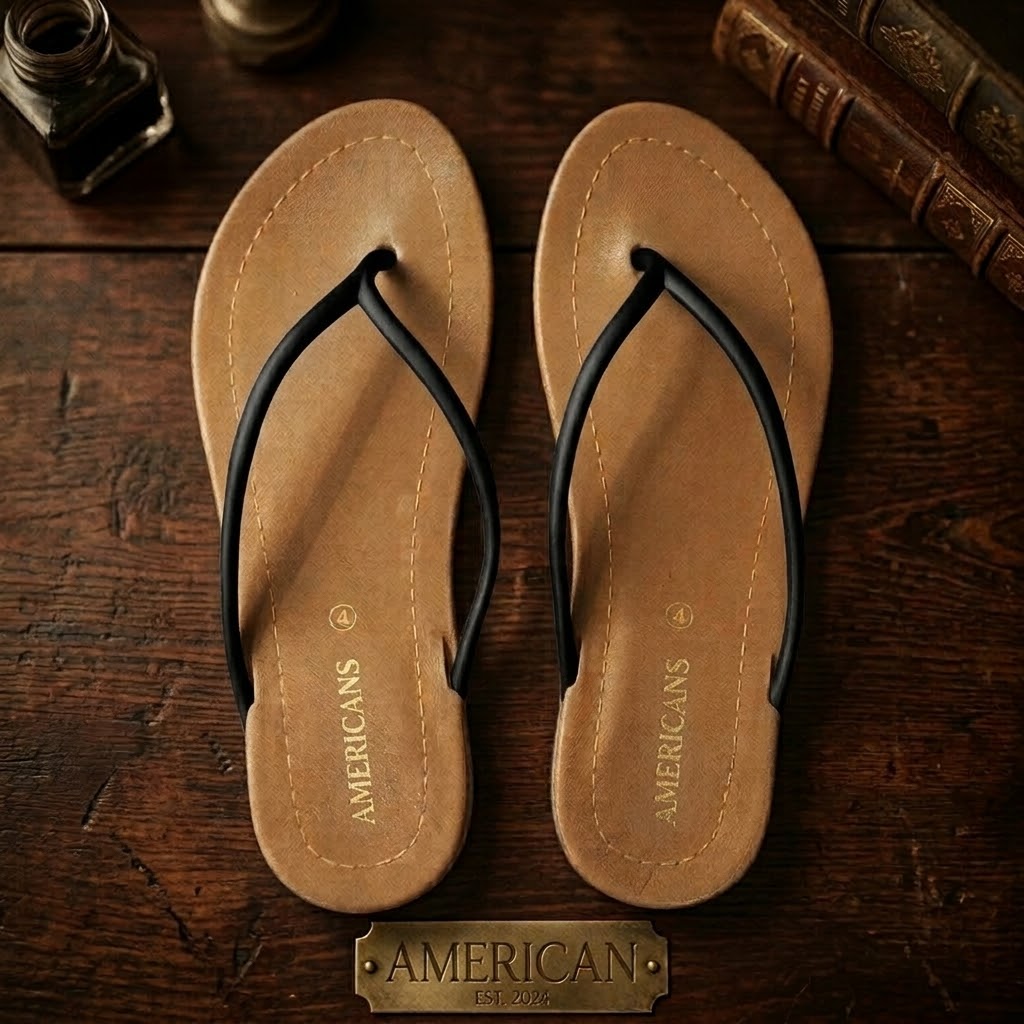 Deluxe Women's Flip Flops - Premium Quality Rubber Slippers in Multiple Sizes