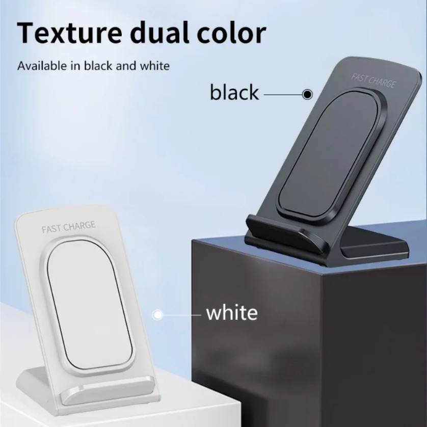 30W Phone Holder Dock Wireless Charger Stand For iPhone 16 15 14 13 12 Pro Max  S25  Fast Charging Station
