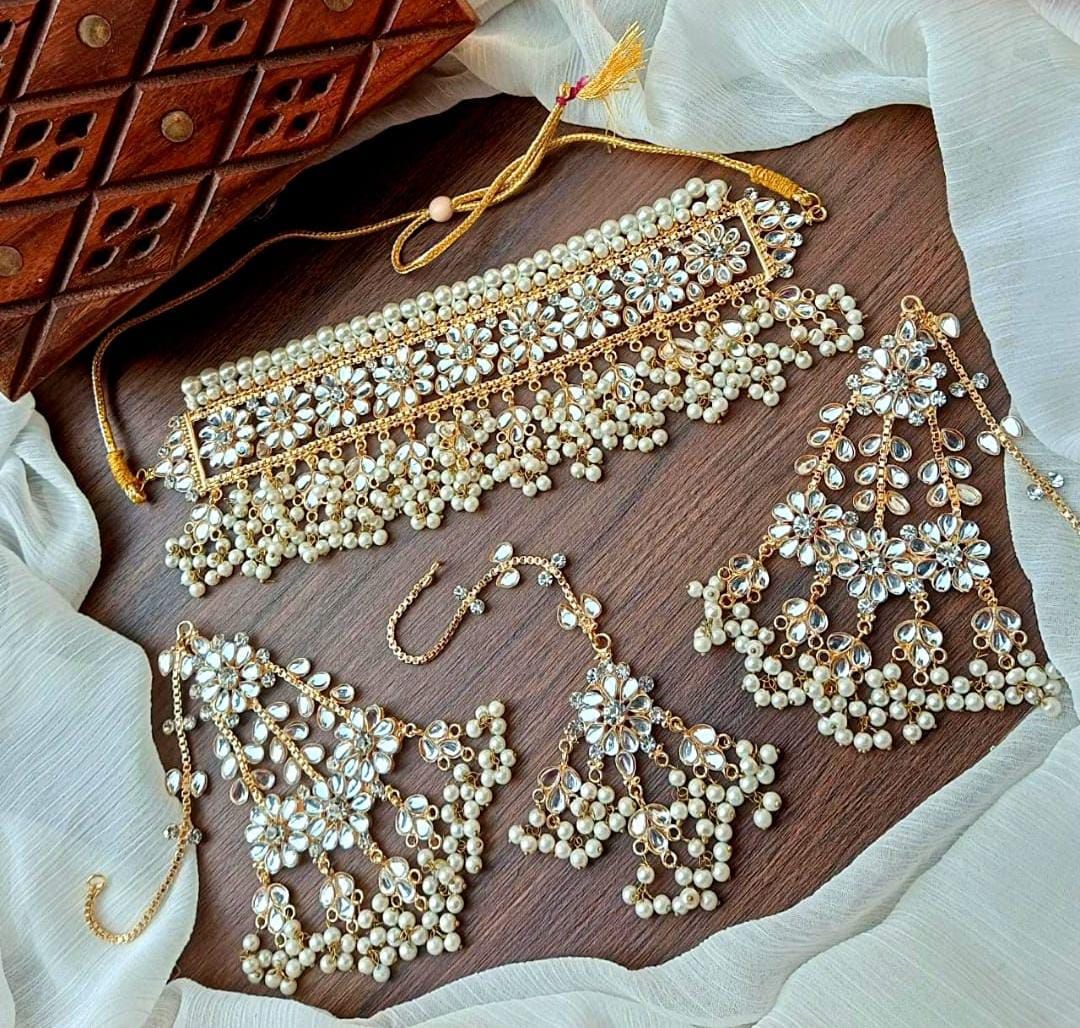 Kundan heavy bridal set
