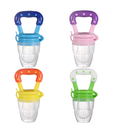 Baby Fruit Feeder Pacifier -Fresh Food Feeder-Silicone Teething Toy-Silicone Pouches for Toddlers & Kids