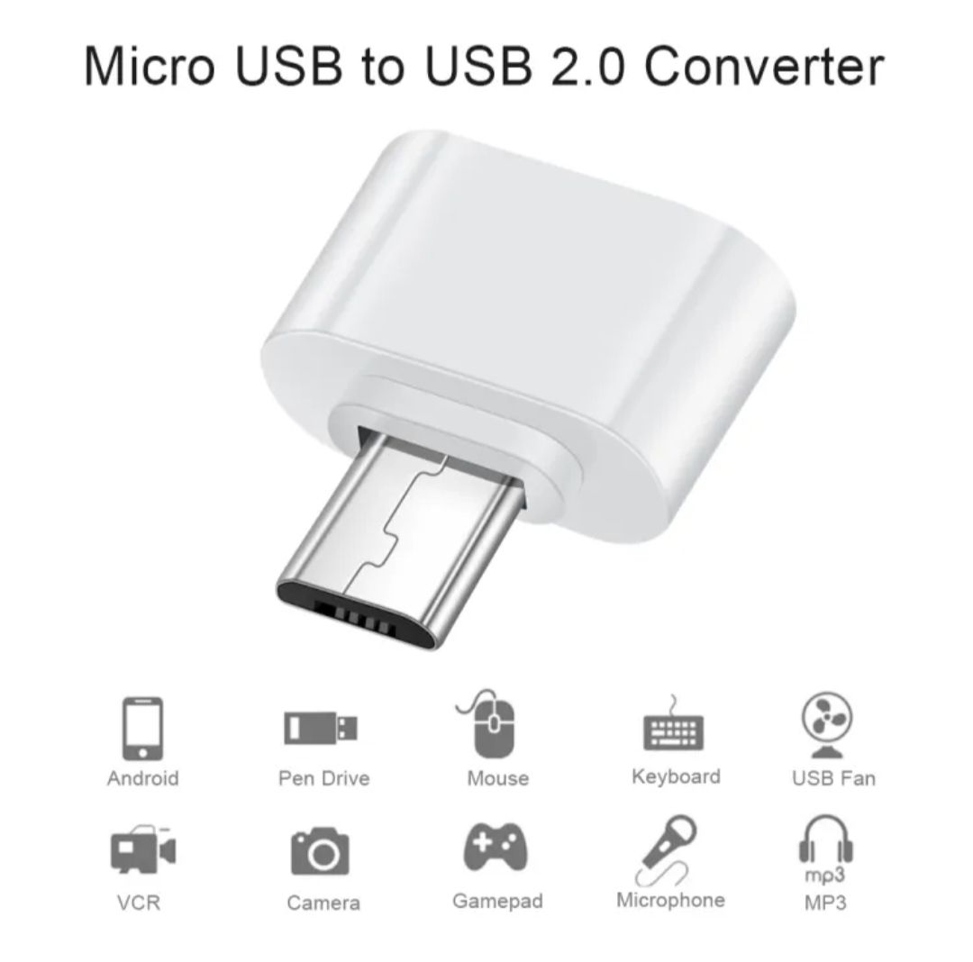 Micro-USB OTG Cable Adapter 2.0 Converter Aluminum Frame For Mobile Phone Android for Samsung USB Tablet Pc to Flash Drive Mouse OTG Hub