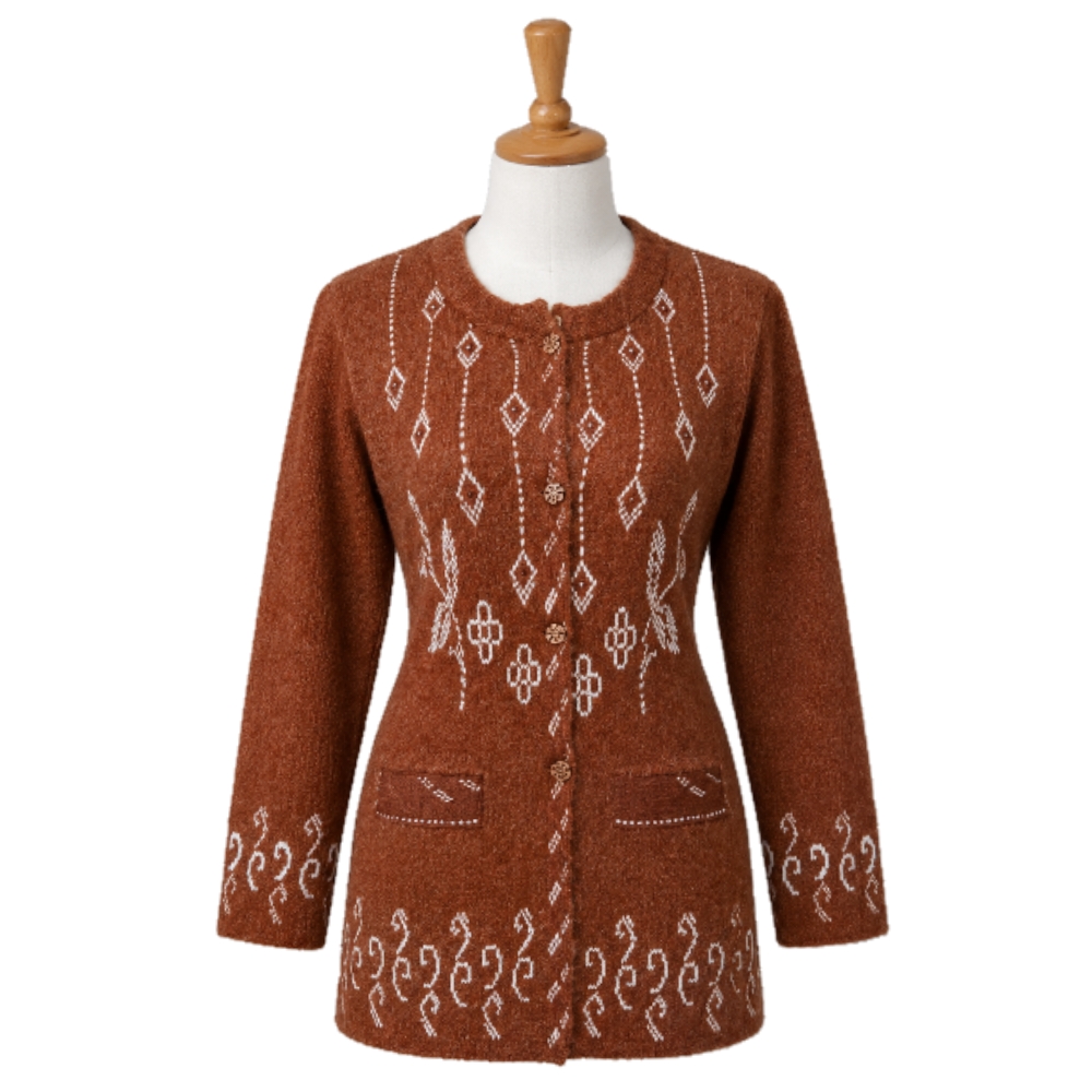 Wool Sweater For Women / Ladies Wool Jersey / Women Winter Sweater