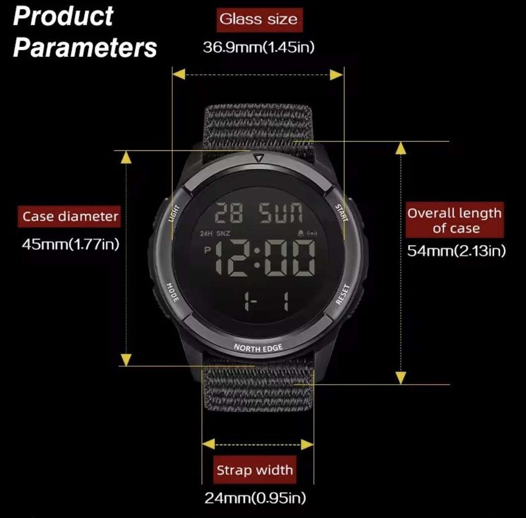 North Edge Terrax Sports Watch