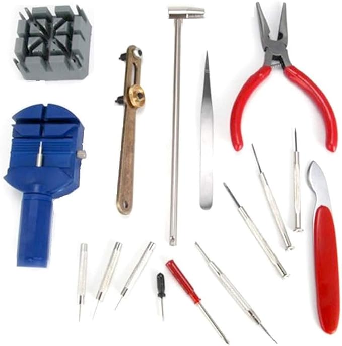 Professional Set of 16 Tool Kits for Watch Repair