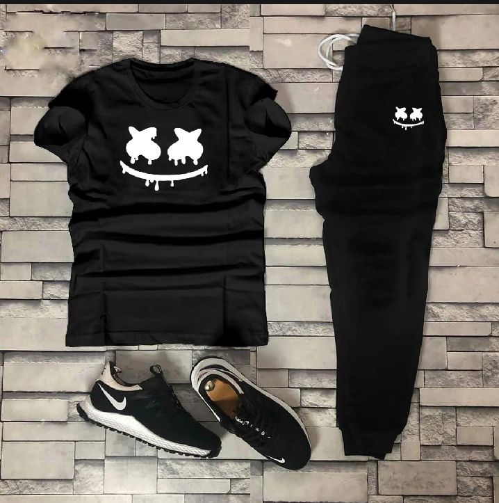 NEW ARRIVAL 2 PC PRINTED SUMMER TRACKSUIT FOR MEN _ SOFT AND COMFORTABLE FABRIC SUMMER TRACKSUIT FOR MEN _TRACKSUIT FOR MEN_ PREMIUM T SHIRT AND TROUSER SET PRINTED SUMMER TRACKSUIT FOR MEN_TRACKSUIT FOR BOYS
