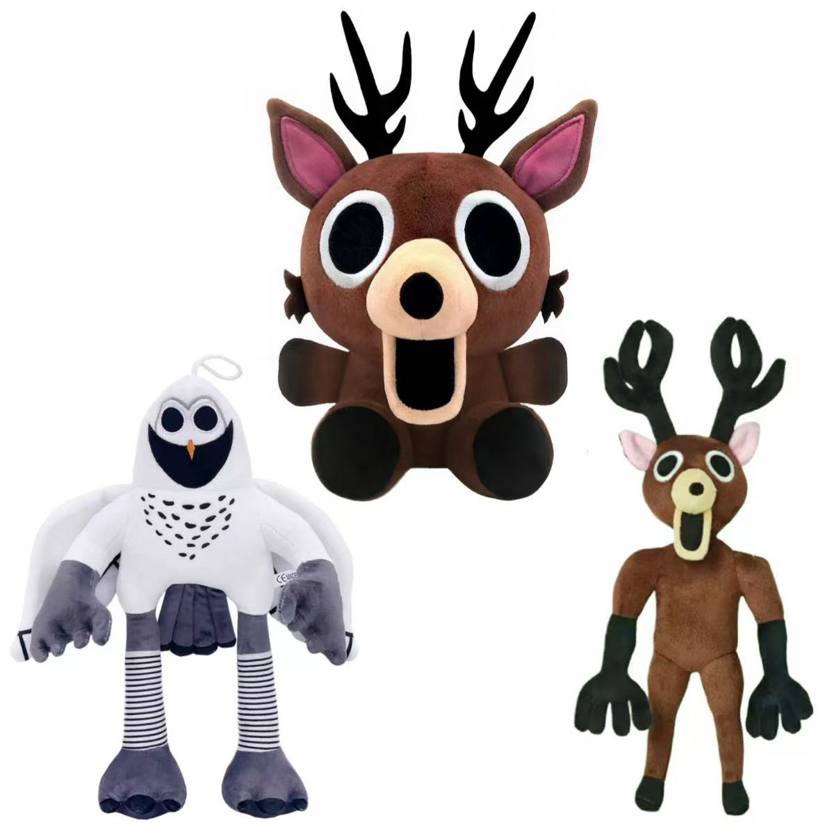 99 Nights In The Terrifying Forest Deer Plush ToysMovie Stuffed Animals Deer Toy Fans Birthday  Toys Halloween Kids 