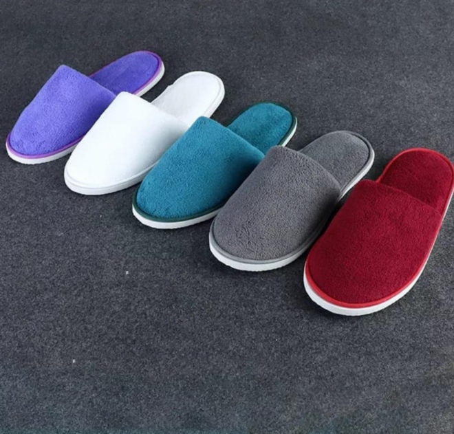 Anti Slip Soft & Hot Cotton Indoor Slippers For Men & Women