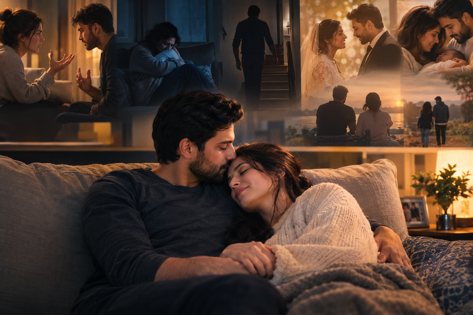 The Night on the Couch That Saved Our Marriage - Person lying on couch alone