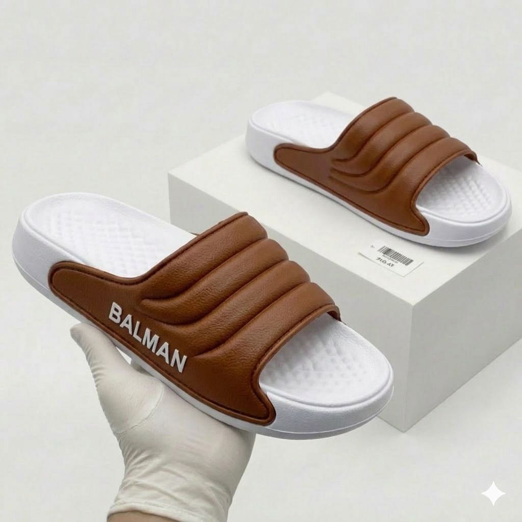 Mens German BALMAN Slippers & Sandals Best EVR Material Mens Flip Flops & Slip-On