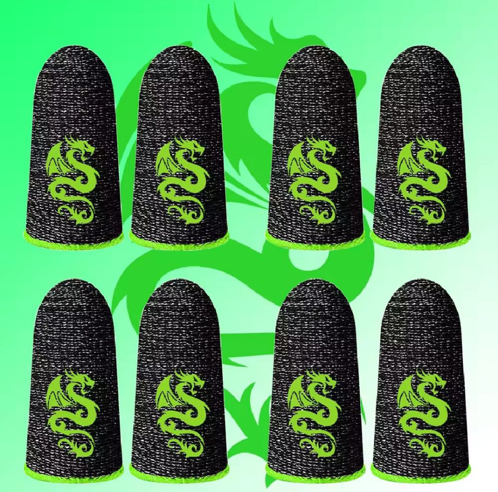 Gaming Finger Sleeves for Mobile – Sweatproof, Anti-Slip, Touchscreen Gloves for PUBG and Other Mobile Games