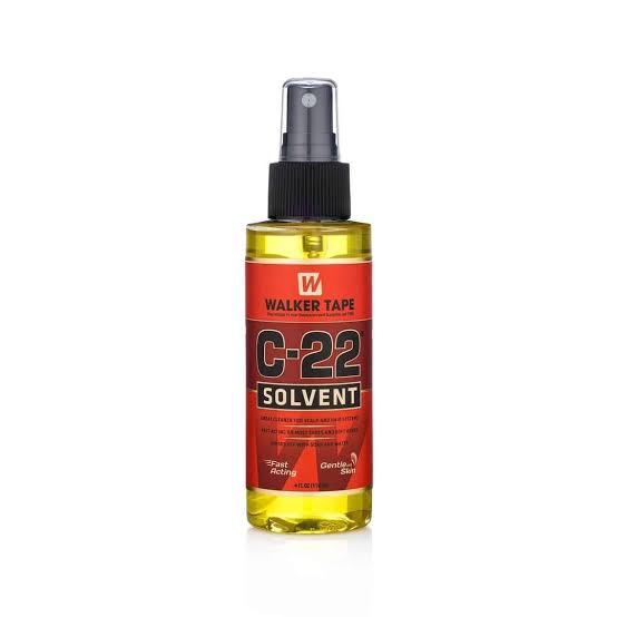 Walker C22 Solvent 120ml – Professional Wig Adhesive Remover & Cleaner for Hair Systems, Lace Wigs & Toupees