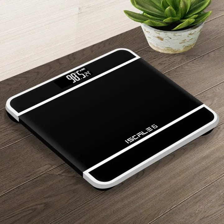 Smart Electronic Body Weight Scale Led Display Floor Balance 180 Kg Capacity Analog Digital Bathroom Weighing Machine Random Color Accurate Measurement For Home Gym And Health Monitoring Daily Use