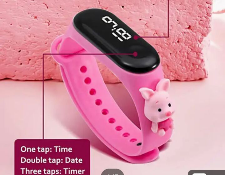 LED WATCH DIGITAL CARTOON CHARACTER SMART WATCH KIDS WATCH DIGITAL WATCH price in Pakistan