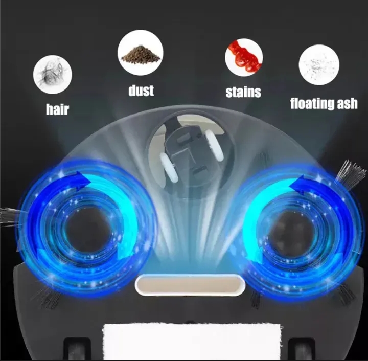 Battery Operated PrimeCove Household Intelligent Robot Vacuum Cleaner Mini Vacuum Cleaner Dry And Wet Dual Purpose Vacuum Cleaner