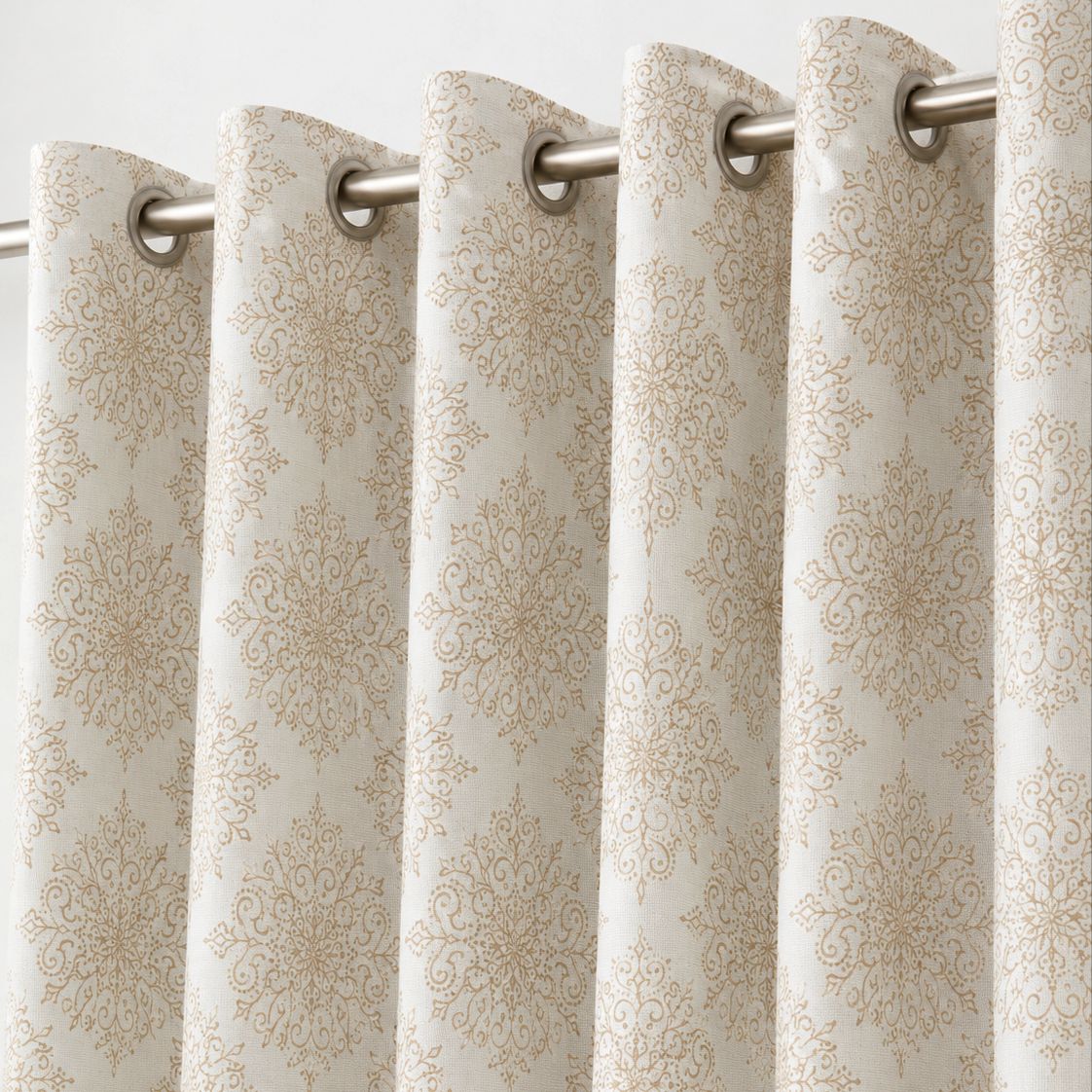 Premium Quality Italian Curtain (Parda) For Home Decor Elegant & Fancy Curtain With Ring(Eyelet) For Windows (1Pc Curtain)
