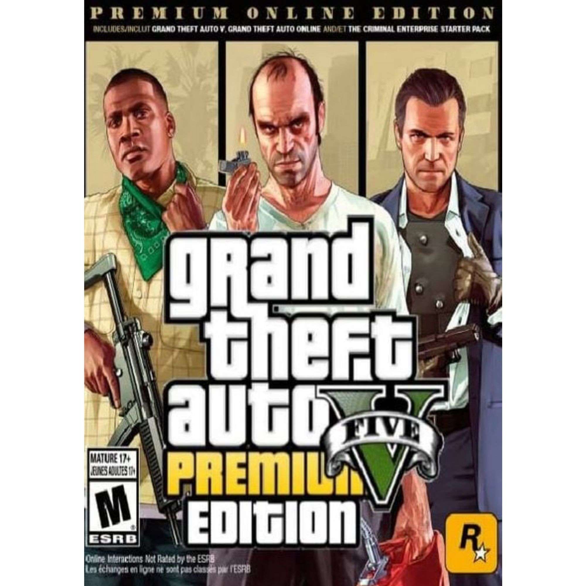 Grand Theft Auto V Premium Online Rockstar Social Key