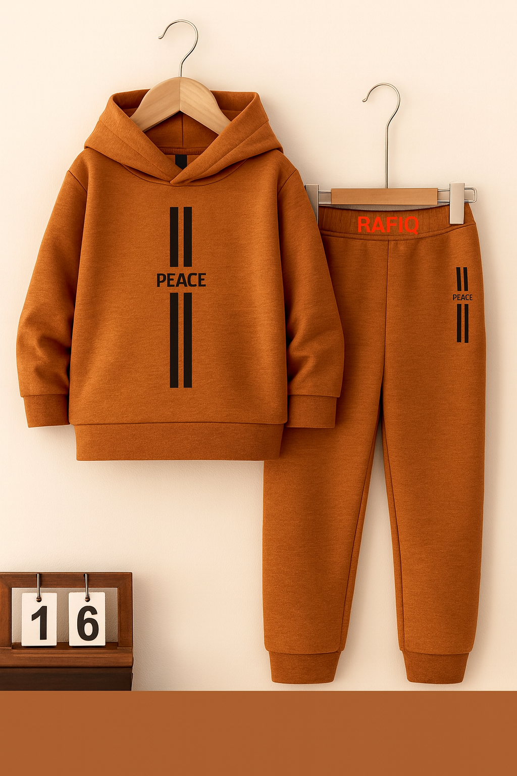 NEW ARRIVALS WINTER WARM FLEECE PREMIUM TRACK SUIT FOR KIDS _ TRACKSUIT FOR KIDS_ HOODIE TROUSER FOR KIDS_DRESS FOR KIDS_SPECIAL TROUSER POCKET & KANGROO HOODIE FOR KIDS