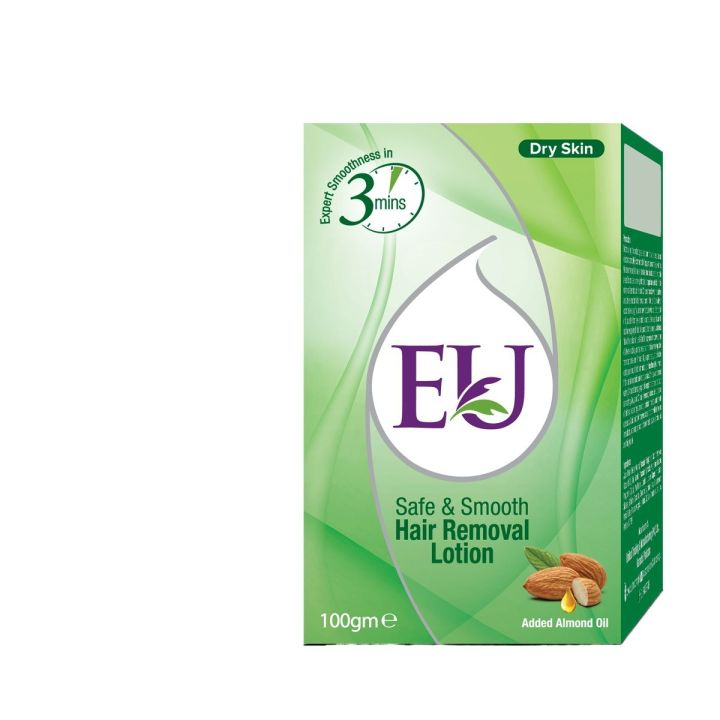 Eu Hair Removal Lotion Jar for Dry Skin 100ml