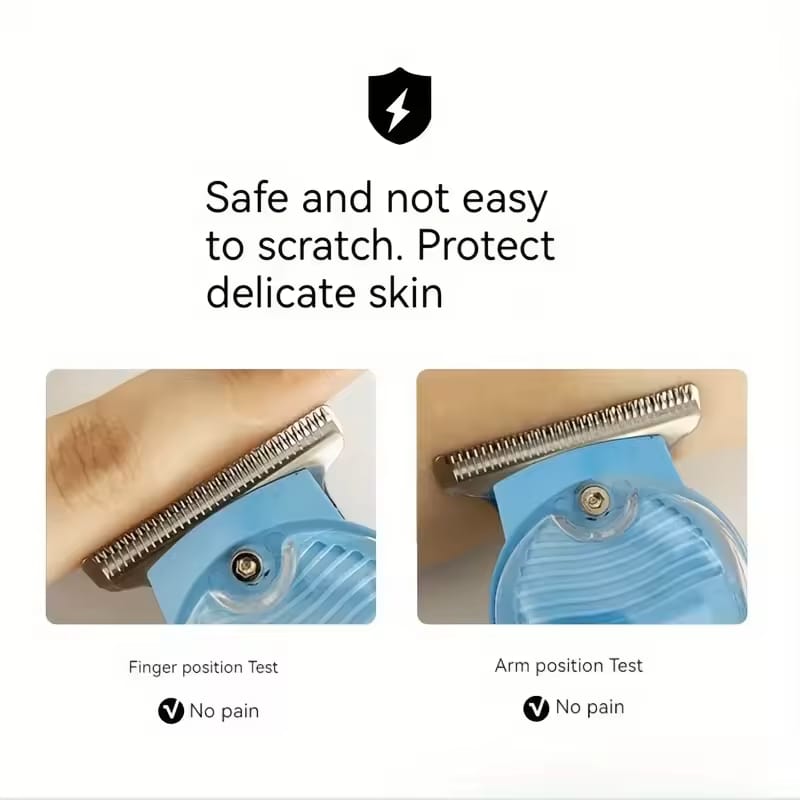 Transparent Beard Hair Trimmer