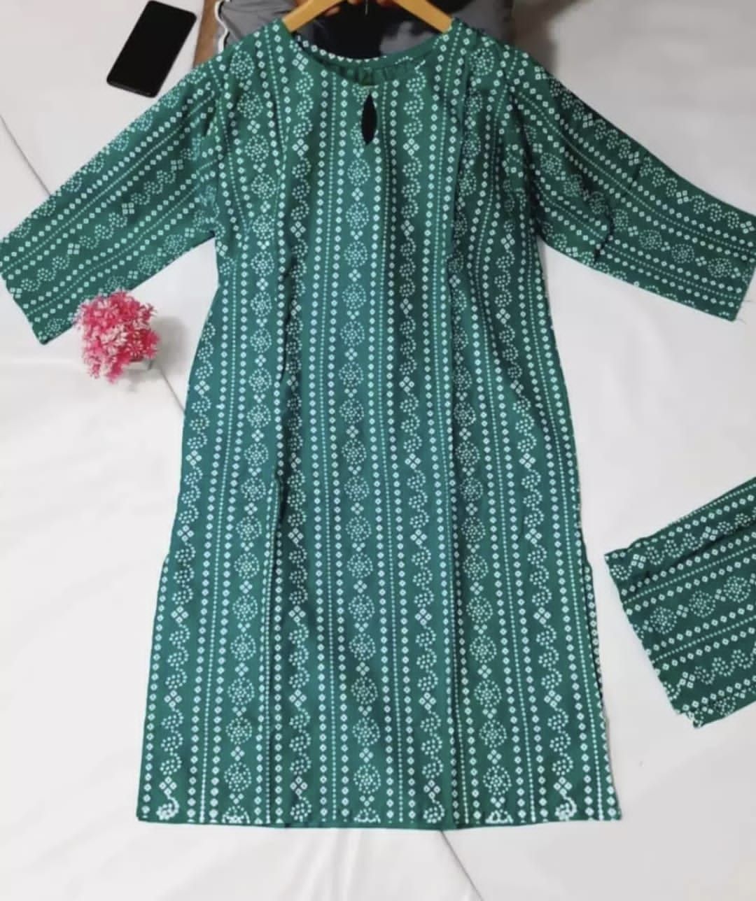 Stylish collection Chunri 2 PC stitched dress for women and young girls