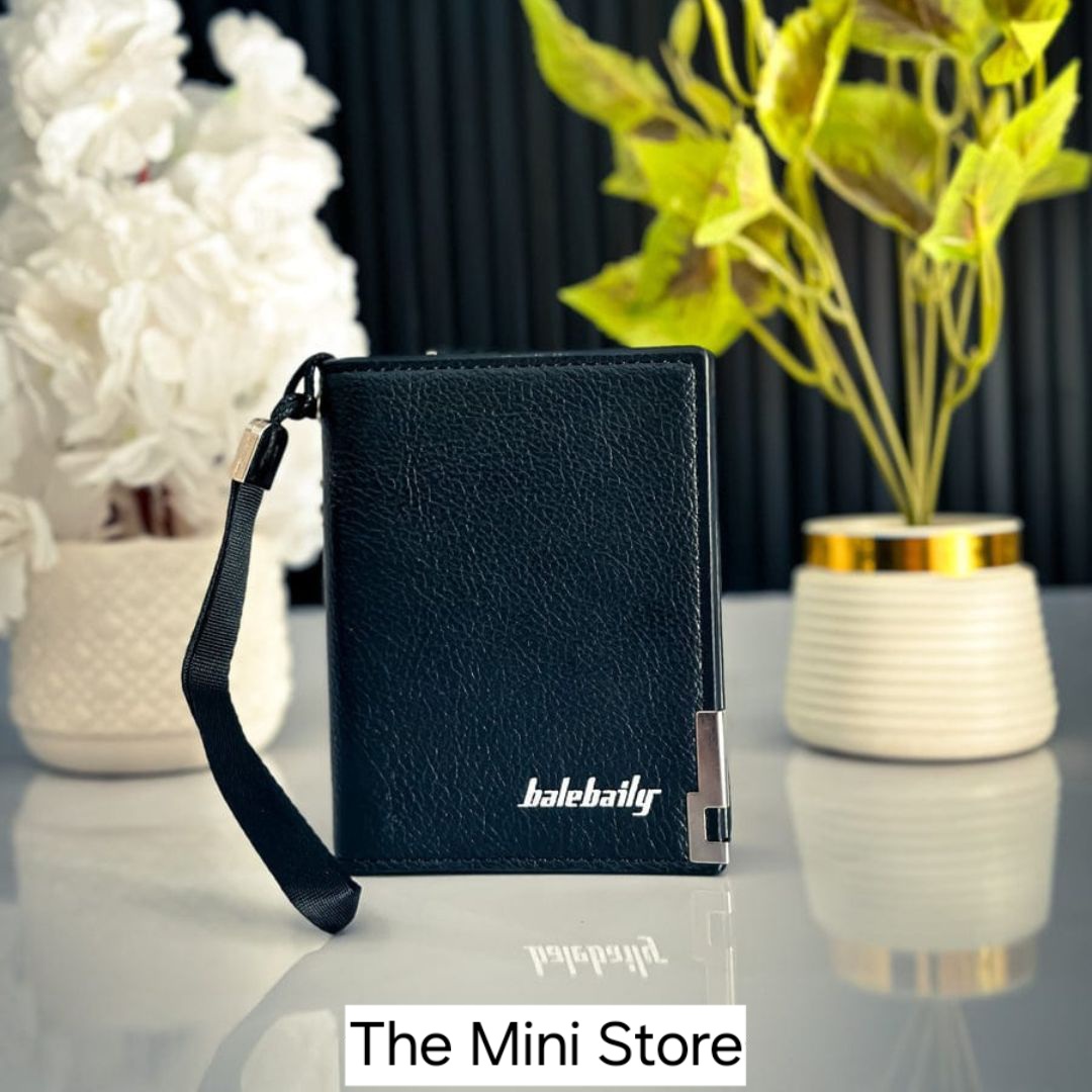 New Imported Short Balebaily Wallet for Men's and Women's with Zipper Closure - Unisex Wallet
