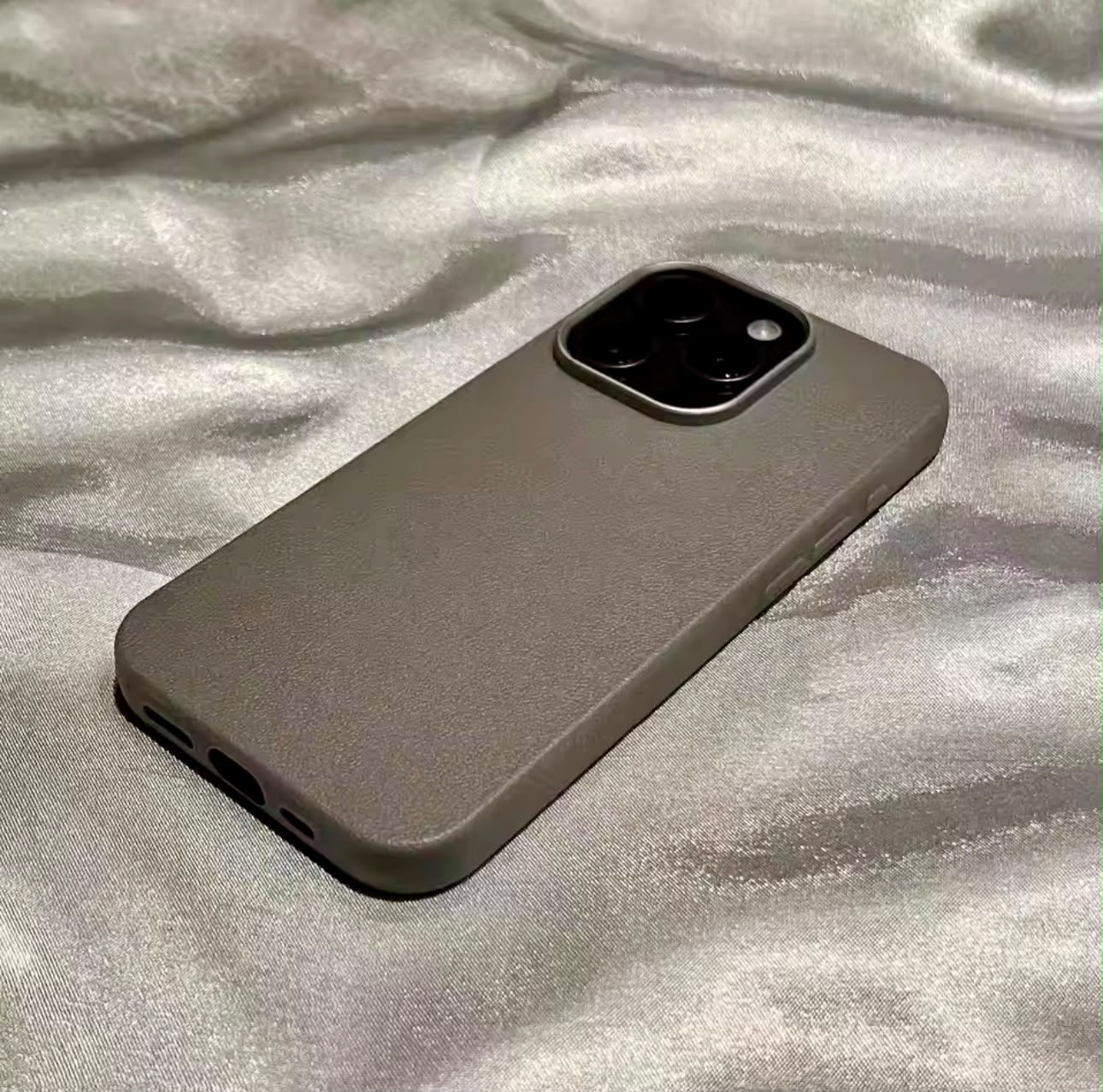 New Luxury Leather Case With Camera Lens Protection Technology
